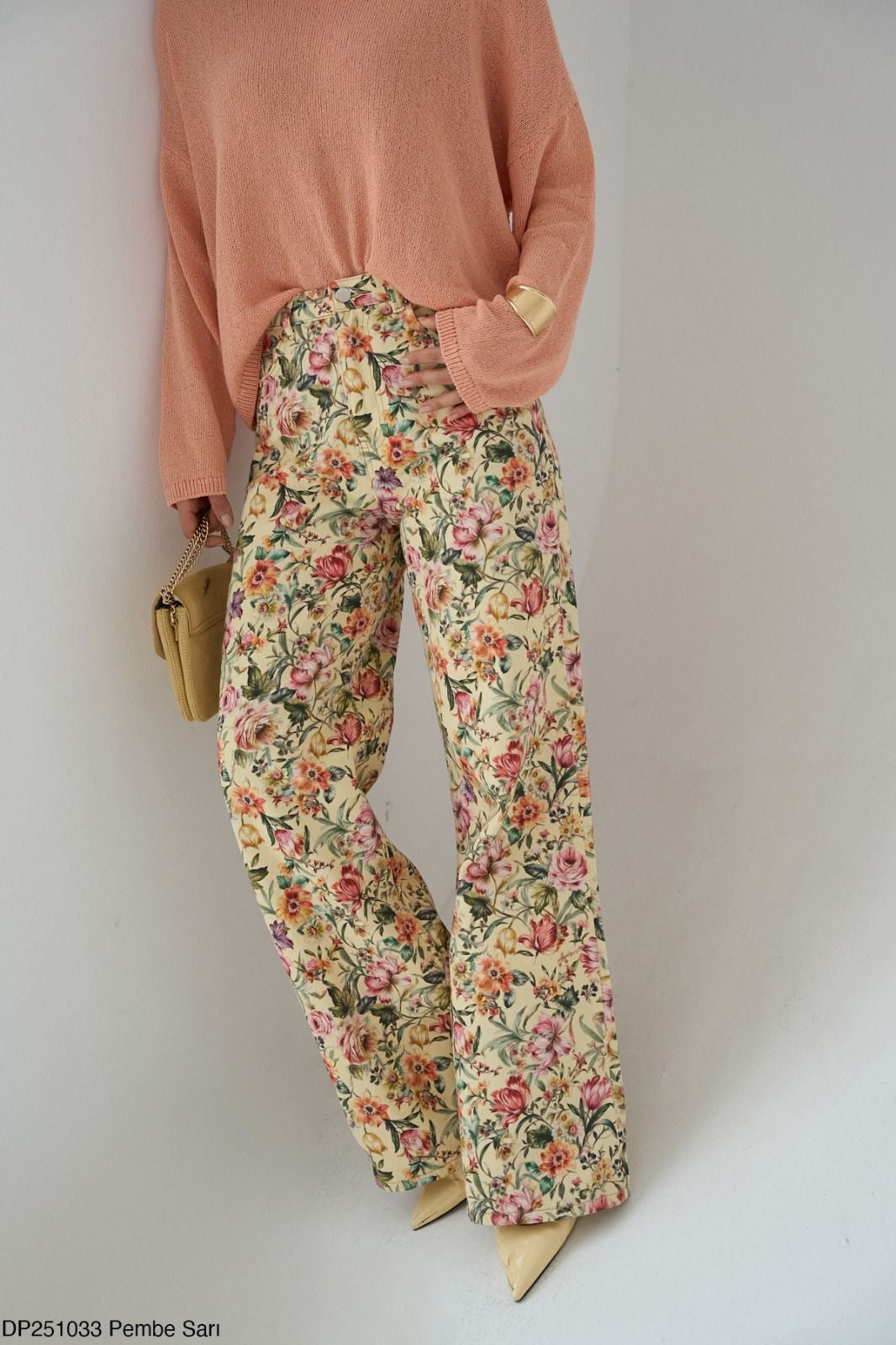 PANTALÓN FLOREADO VINTAGE