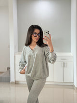 SET GRIS CUELLO V