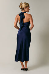 VESTIDO SATIN CON DETALLE AJUSTABLE