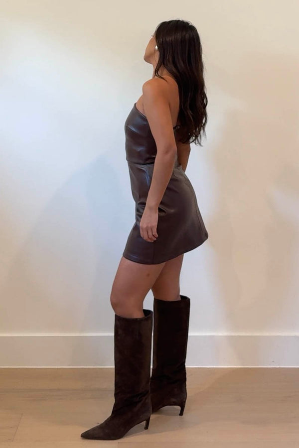 VESTIDO CORTO VINI PIEL