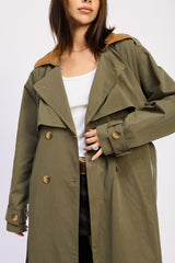 GABARDINA MILITARY CHIC