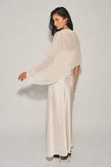 VESTIDO CON CAPA LUMIÉRE