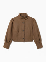 JACKET CORTA DE CUADROS