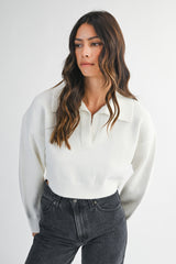 SUETER DE PUNTO CORTO CUELLO V