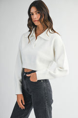 SUETER DE PUNTO CORTO CUELLO V