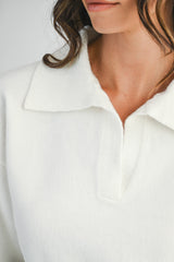 SUETER DE PUNTO CORTO CUELLO V