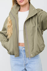 JACKET BOMBER OLIVO