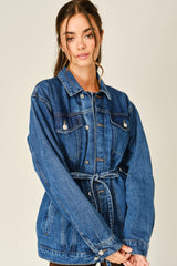 GABARDINA CORTA DENIM