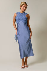 VESTIDO SATIN CON DETALLE AJUSTABLE