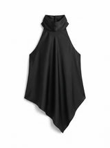 BLUSA HALTER SATIN