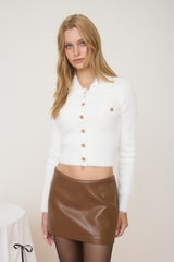 SUETER BLANCO AFELPADO