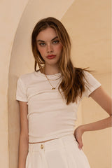 T-SHIRT BÁSICA BLANCA