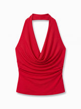 BLUSA ESCARLATA COWL NECK