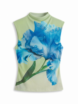 BLUSA MESH DE FLOR