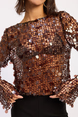 TOP RED BRONZE GOLD