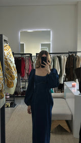 VESTIDO DENIM MANGA LARGA