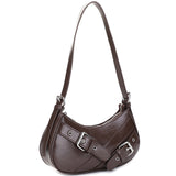 Bolso con diseño con hebilla
