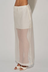 FALDA CON TRANSPARENCIA