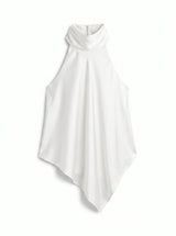 BLUSA HALTER SATIN