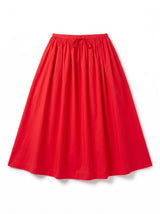 FALDA LARGA ROJA