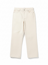 JEANS BEIGE POLKA