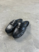 MOCASÍN MULE TEXTURIZADO