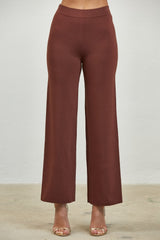 SET LADRILLO PANTALON BOTONES DORADOS