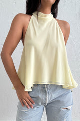 BLUSA HALTER MESH