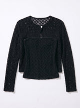 CARDIGAN Y TOP STRAPLESS NEGRO