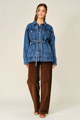 GABARDINA CORTA DENIM