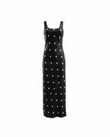 VESTIDO POLKA SATIN LISO