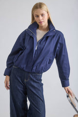 BOMBER JACKET CON CUELLO