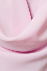 BLUSA HALTER ROSA DE CHIFON