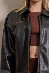 JACKET VINTAGE ESPRESSO