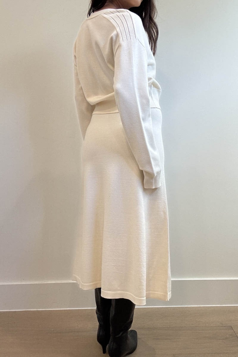 SET MANGA LARGA IVORY