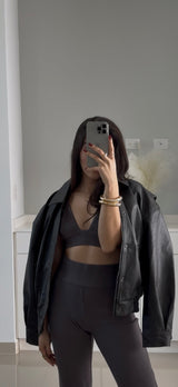 SET GRIS TOP Y PANTALON