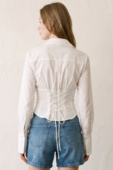 CAMISA CORSETTE AJUSTABLE