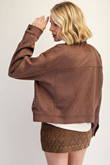 JACKET CON DETALLES DORADOS