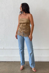 BLUSA AVELINE SATINADA