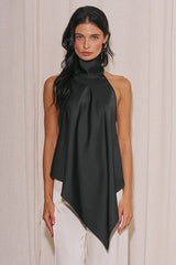 BLUSA HALTER SATIN