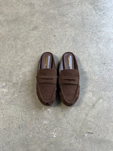 MOCASÍN MULE EN GAMUZA