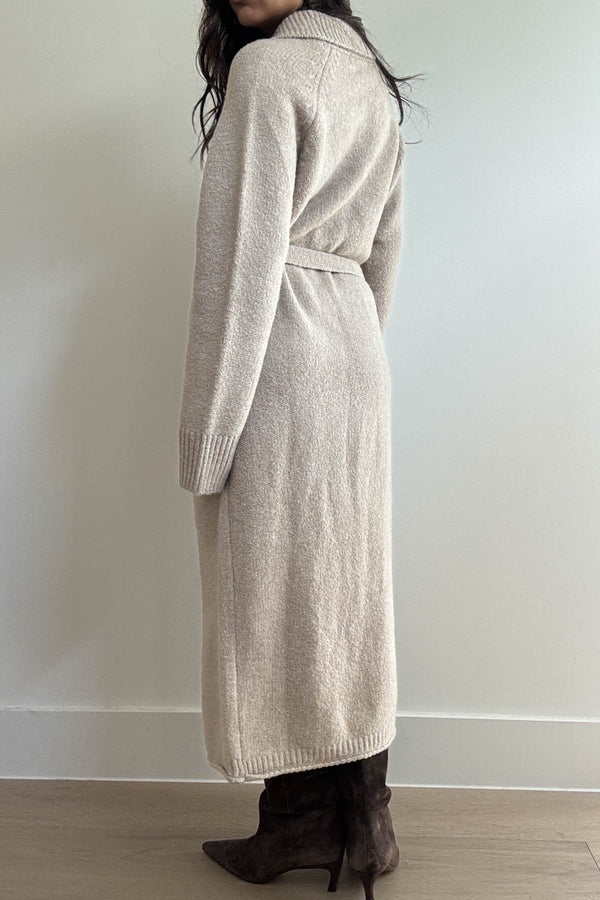 CARDIGAN DE PUNTO BEIGE