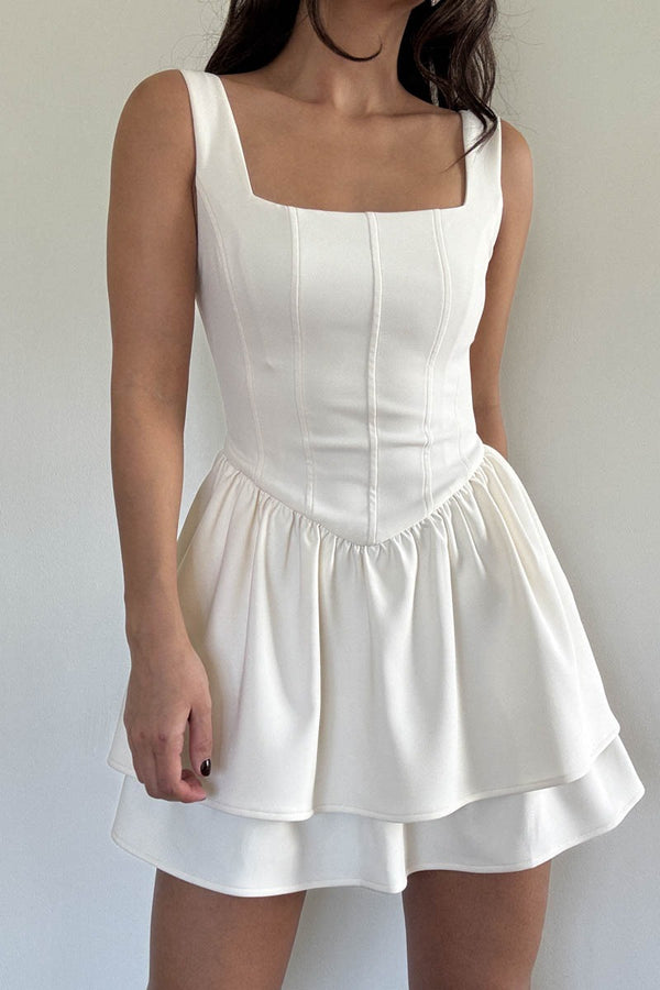 VESTIDO ESCOTE CUADRADO