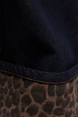 JEANS DOBLADILLO LEOPARDO