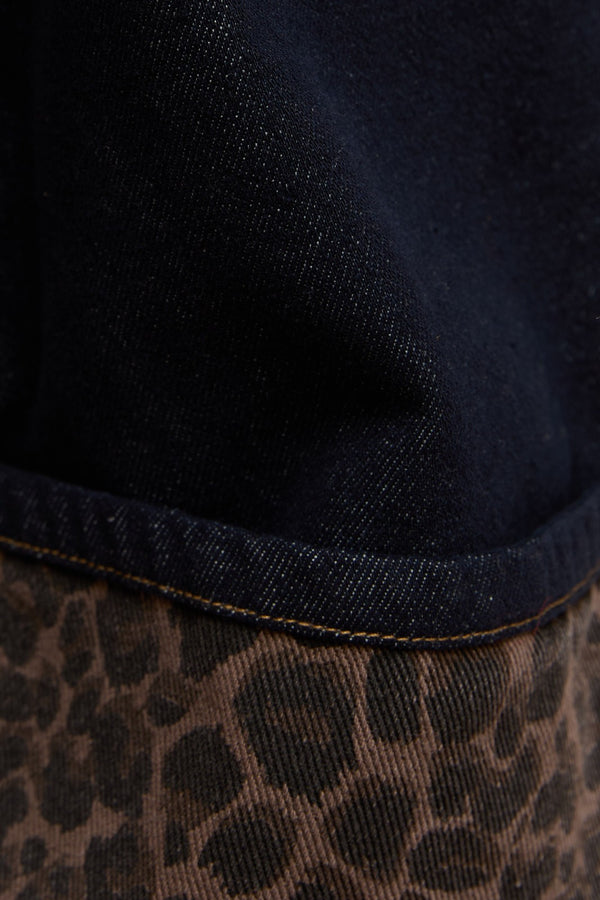 JEANS DOBLADILLO LEOPARDO