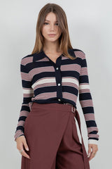 POLO DE RAYAS MANGA LARGA