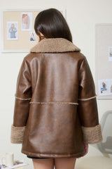 JACKET MARRON ABORREGADA