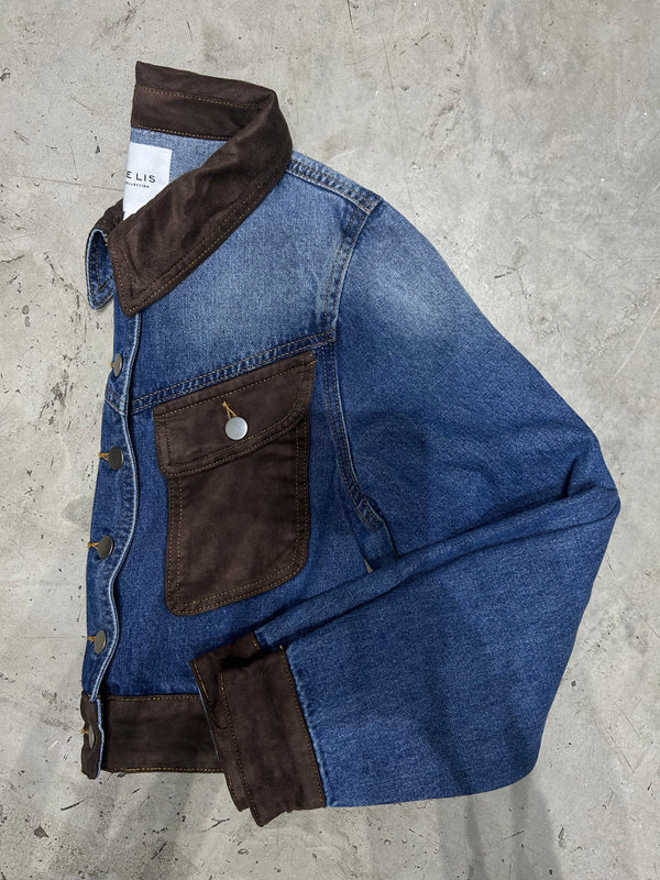 JACKET DENIM&COCOA