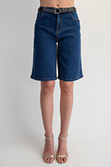 SHORT DE MEZCLILLA