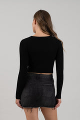 BLUSA BÁSICA MANGA LARGA